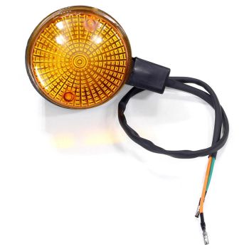 KIERUNKOWSKAZ MZ / SIMSON OKRĄGŁY POMARAŃCZOWY TYŁ SC