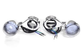 KIERUNKOWSKAZY LED OKRĄGŁE BIAŁE CL-173 SC