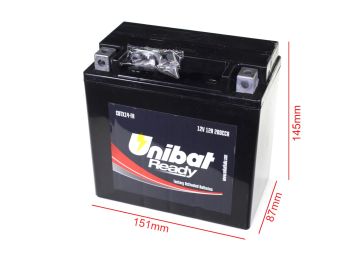 AKUMULATOR UNIBAT CBTX14-FA L+ YTX14