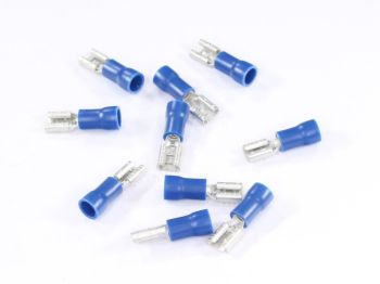 KONEKTOR ZEŃSKI 4.8x0.8 GNIAZDO PŁASKIE IZOLOWANY 0.8mm 1.5-2.5mm KPL. 10szt.