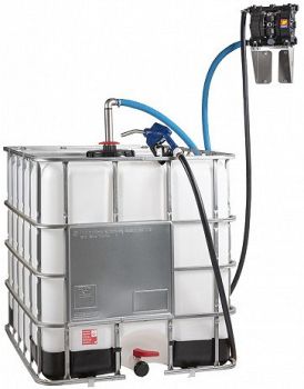 KOMPL. ADBLUE TANKIMISEKS. 1000L IBC.110L/MIN. DIAFRAGMAPUMBAGA. AUTOM. PÜSTOL MECLUBE
