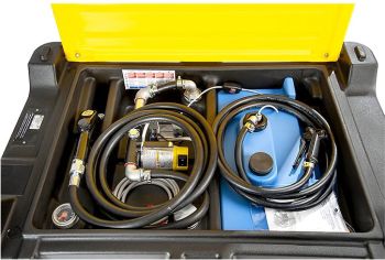 DIISELKÜTUSE + ADBLUE MAHUTI-PUMBA KOMPL. 400L+50L. 12V. AUTOM. PÜSTOL MECLUBE