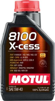 MOTUL 8100 X-CESS 5W40 A3/B4 1L