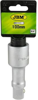 3/4" PIKENDUSVARS 100MM. SATIN CR-VAN. RIPUTUSPAKEND JBM