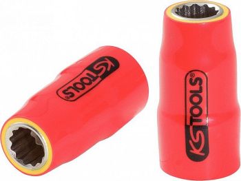 12-KANT 3/8" PADRUN KAITSEISOLATSIOONIGA 15/16'' KS TOOLS