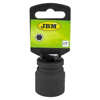 1/2" LÖÖKPADRUN LÜHIKE 16MM. CR-MO. RIPUTUSPAKEND JBM