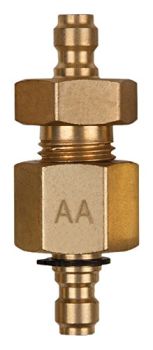 DOPPEL-ADAPTERSTÜCK M14X1.5 IG / AG + 3/8" SCHLAUCHANSCHLUSS