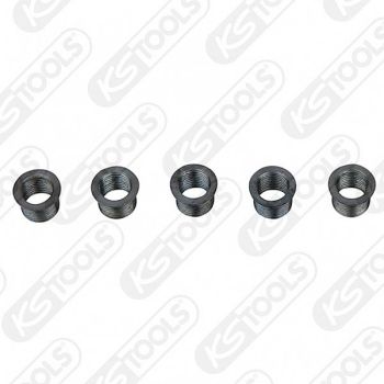 GEWINDEBUCHSE M.BUND L=17MM.IG=M10X1.25/AG=M12X1.25
