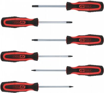 6-OS. AVAGA TORX KRUVIKEERAJATE KOMPL. THX TH10-TH40. ERGOTORQUEPLUS KS TOOLS