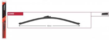 TRICO EXACTFIT 400MM TAGUMINE KLAASIPUHASTAJA/KOJAMEES