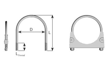 SUMMUTI U-KLAMBER 48.0MM DINEX