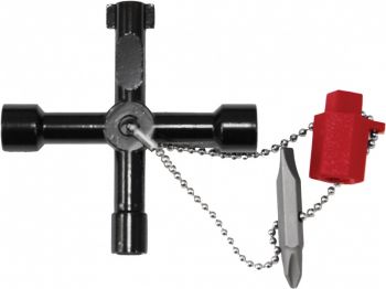 ELEKTRIKILBI. KAPI. TÖÖRIISTAKASTI AVAMISE VÕTI (NELIKANT. KOLMNURK. SOON JNE) TRIUMF