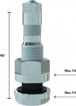 TL-VENTIIL VEOAUTO VALUV. TR542 (37MS) AVA 9.7MM. SIRGE L=37MM