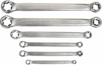 6-OS. SIRGE SILMUSVÕTMETE KOMPL. TORX E6XE8-E20X24 TRIUMF