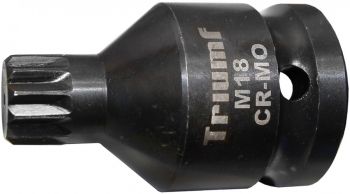 3/4" XZN 12-TÄHIK LÖÖKOTSIK M18 TRIUMF
