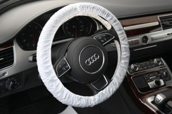 KAITSEKATE SÕIDUAUTO ROOLILE 250TK/KARP VALGE KILE KS TOOLS