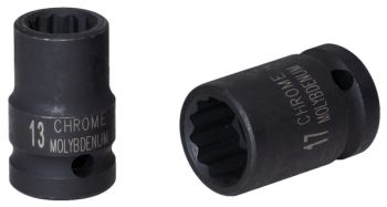 3/8" LÖÖKPADRUN LÜHIKE 6MM. 12-KANT KS TOOLS