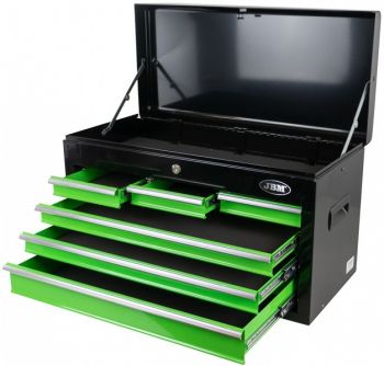 6-SAHTLIGA + HINGEDEL KAANEGA TÖÖRIISTAKAST 660X307X377MM JBM