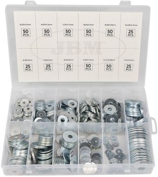 475-OS. TERASSEIBIDE KOMPLEKT (4-12MM SISEAVA) TSINGITUD JBM*