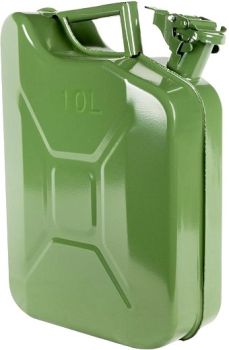 10L PLEKKKANISTER/TERASKANISTER/METALLKANISTER "STEELFUEL" JBM