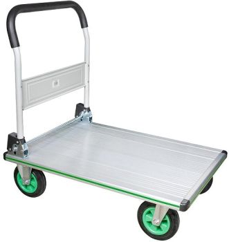 TRANSPORDIPLATVORM/ALUS 300KG "ALUMINIUM". KOKKUPANDAV JBM
