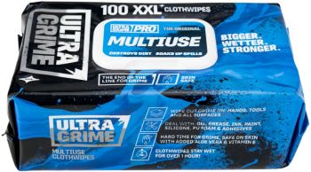 ULTRAGRIME PRO MULTI-USE UNIVERSAALSED PUHASTUSLAPID 100TK/PAKK