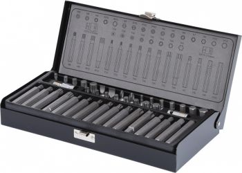 42-OS. 10MM(3/8") TORX. KUUSKANT. 12-TÄHIK OTSIKUTE KOMPLEKT KS TOOLS