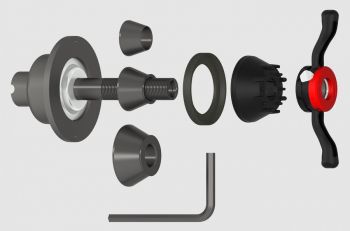 SÕIDUAUTO RATTA ADAPTER 2422 S VEOAUTO TASAKAALUSTUSPINGILE UNI-TROL