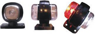 DOB-63 LED-KÜLJETULI VALGE/PUNANE 55X63MM