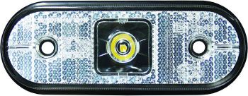 KÜLJETULI LED VALGE 120X40MM 12/24V 0.5M JUHE UNIPOINT I