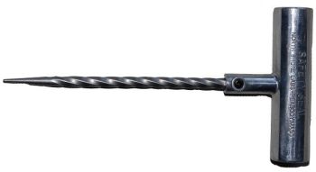 SPIRAALNAASKEL SAFETY SEAL XL. 17CM. T-KÄEPIDE. METALL (RASPEL)