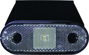 LD623 KÜLJETULI LED 120X40MM VALGE JALAGA 12/24V 0.5M JUHE