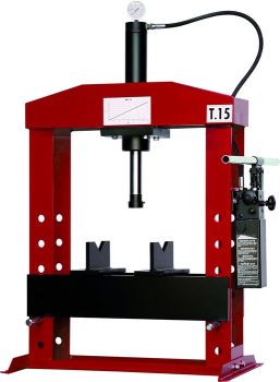 HÜDROPRESS 15T MADAL. MANOMEETRIGA KÜLGLIIKUV KOLB 1652B APAC