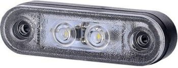 LD956 KÜLJETULI LED. VALGE. 12/24V 0.5M KAABEL 80X23MM