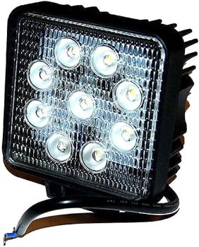 TÖÖTULI 9 LED 27W 10-30V 2200LM 110X128X35MM