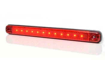 W115LED/825 KÜLJETULI LED PIKK PUNANE 238X20.6MM 12/24V