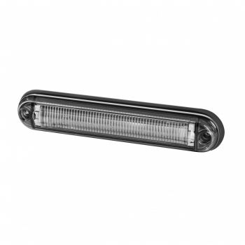 LD2332 "GRAPHITE" KÜLJETULI LED VALGE TUMEDA KLAASIGA 134X27X14MM 12/24V IP68