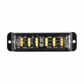 STROBO VILKUR KOLLANE 130X36X17MM 12/24V 3W