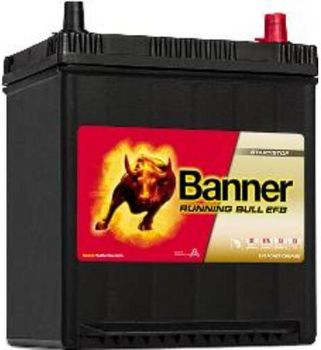 BANNER AKU RUNNING BULL EFB 38AH 187X127X226 -/+ 400A ASIA START & STOP