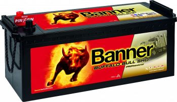 BANNER AKU BUFFALO BULL SHD PRO 225AH 517X273X240 +/- 1150A