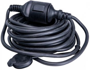 PIKENDUSJUHE RULLIS (JÄTKU) 10M 3X2.5MM2/ IP44. 16A KELTIN