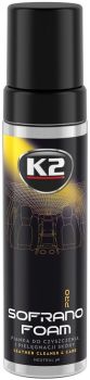 K2 SOFRANO FOAM PRO NAHKPINDADE PUHASTUS- JA HOOLDUSVAHT 200ML