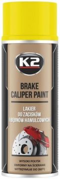 K2 BRAKE CALIPER PAINT +260°C KUUMAKINDEL VÄRV KOLLANE 400ML/AE