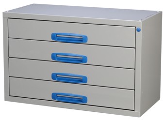 KAUBIKUTE MOODULSÜSTEEM. 4-SAHTLIGA 760X360X480MM SIM