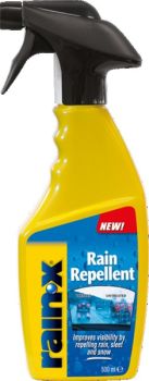 RAIN-X RAIN REPELLENT TUULEKLAASI HOOLDUSVAHEND. VEEHÜLGAJA 500ML/PIHUSTI