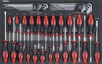 SCREWDRIVER SET. SFS 41-PCS