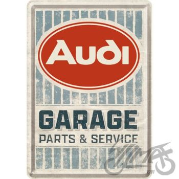 POCZTÓWKA 14X10cm AUDI GARAGE 10339