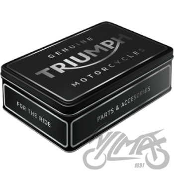 PUSZKA PŁASKA TRIUMPH PARTS SILVER 30771
