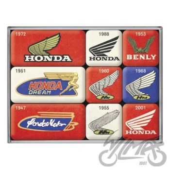 MAGNES HONDA MC LOGO 9 szt. 83132