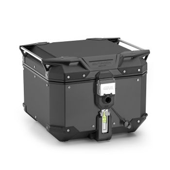 Givi Trekker Outback EVO Black alum. case, 42 ltr, sold without lock, Monokey